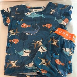 Bonds Finding Nemo Shark Pajamas Size 3